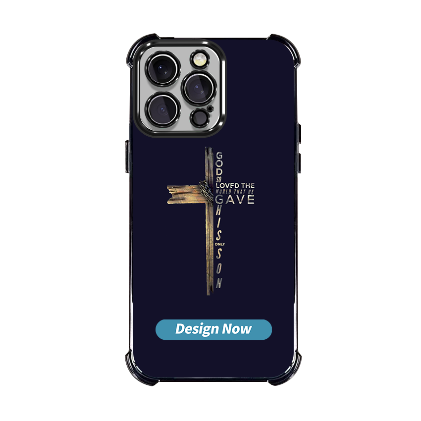 Custom iPhone 12 Pro Max Phone Case: Unique Bible Verse Design