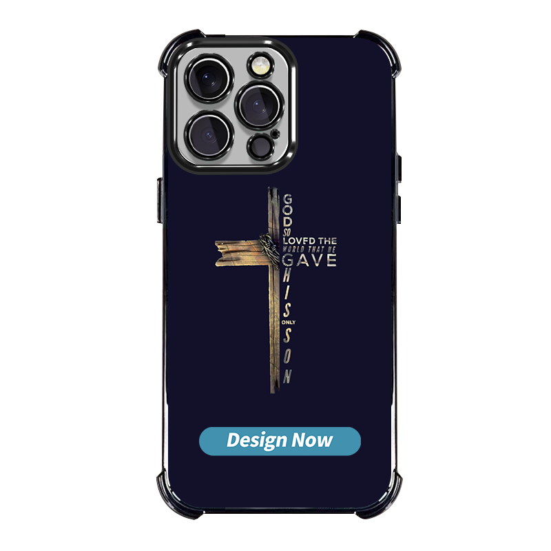Custom iPhone 12 Pro Max Phone Case: Unique Bible Verse Design